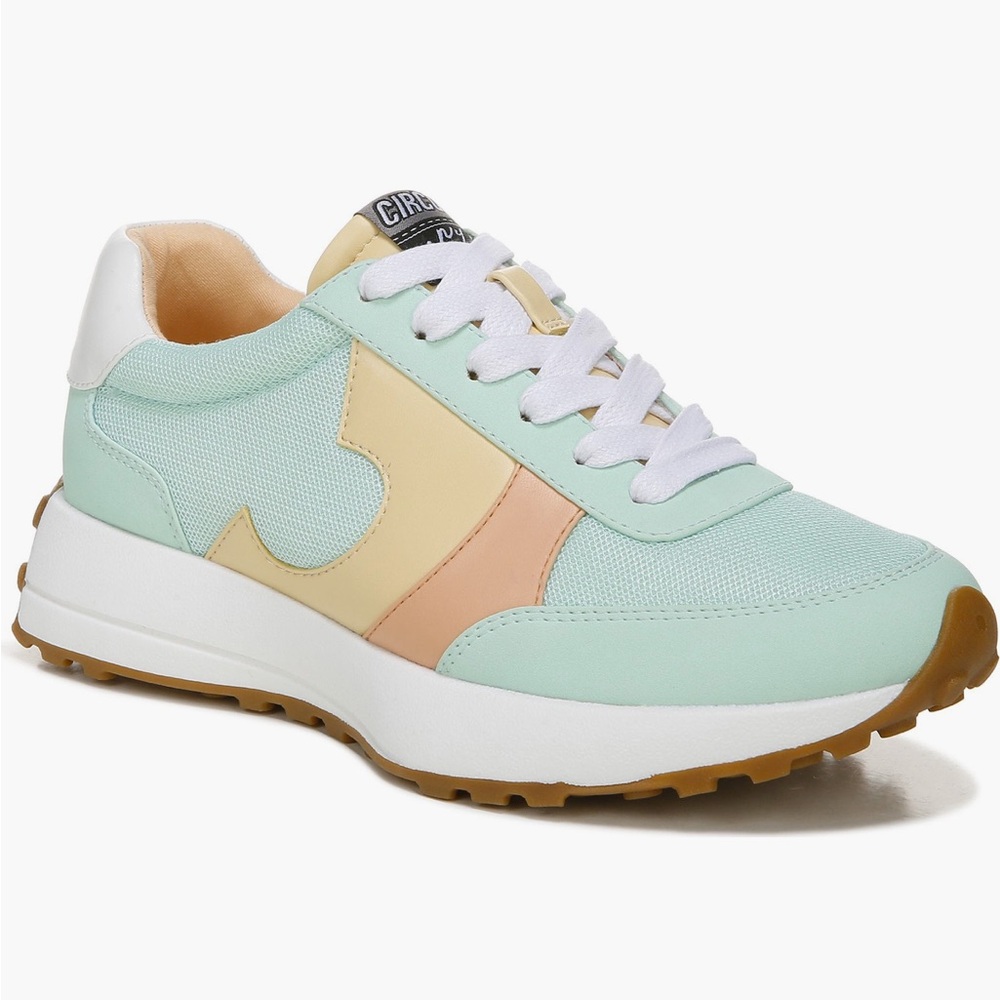 Women's Mint and Cream Sneakers
